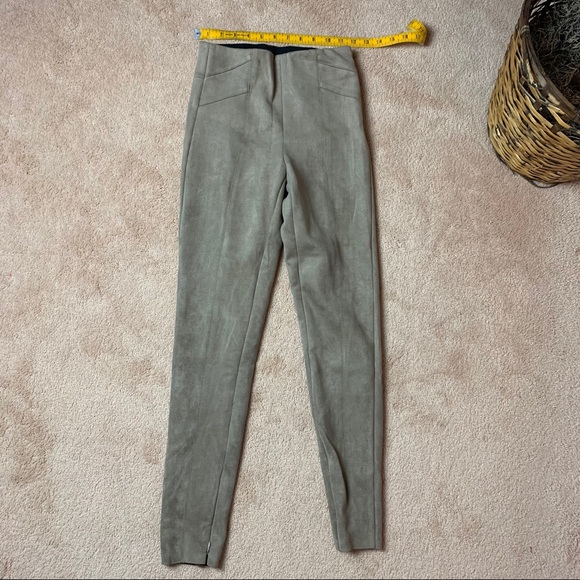 FAUX SUEDE ZARA PANTS/LEGGINGS - Picture 4 of 9